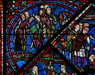 The Joseph Window: He is Sold by His Brothers