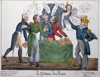 The Kings Cake, 1815