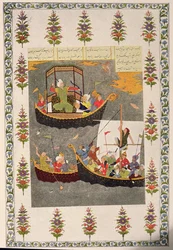 The Last trip of Sinbad, illustration for Sinbad the Sailor, from The Arabian Nights, 1895