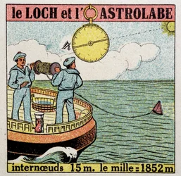 The Loch and the astrolabe, navigational instruments