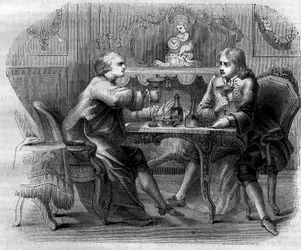 The Marquis de Nointel Offering a Lunch to the Bandit Louis Dominique Cartridge