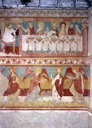 The Marriage at Cana, from the South wall of the Choir