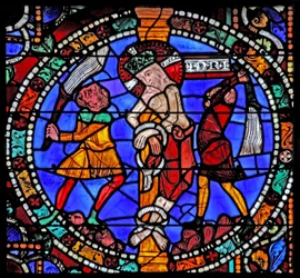 The Passion Window: The Flagellation