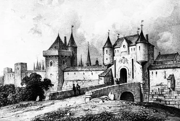 The Porte Saint-Honoré, Paris in the 13th Century