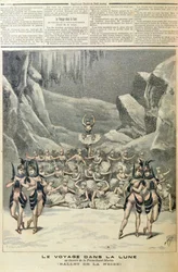 The Snow Ballet, from la Voyage dans la Lune by Jacques Offenbach from Le Petit Journal, 16th April 1892