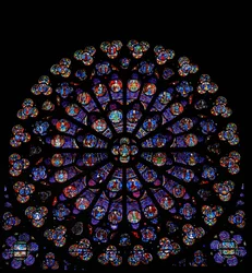 The South Rose window