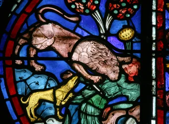 The St Thomas Window: The Butler is Devoured by Beasts