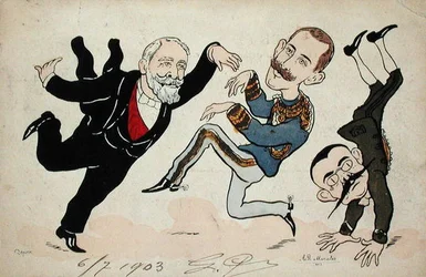 The Visit of Victor-Emmanuel, King of Italy, to France
