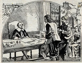 The address office of Theophraste Renaudot, French doctor and journalist, founder of the Gazette de France