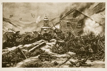 The Capture of Steinbach by the French in the First Week of January, 1915