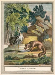 The Fox and the Stork