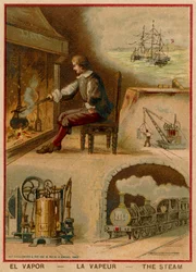 The history of the use of steam