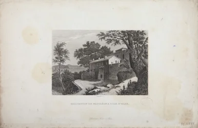 The House of Napoleon on the Island of Elba
