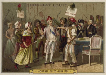 The sans-culottes invade the Tuileries Palace, 20 June 1792