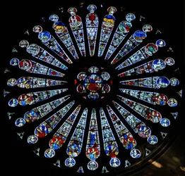 The south rose window