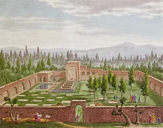 The Tomb of the Great Persian Poet Hafiz Shirazi at Shiraz