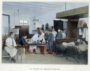 The visit of the doctor major - in 