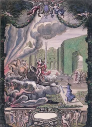 Theatre scene, late 17th century