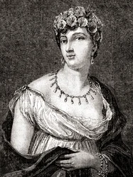 Thérèsa Cabarrus, Madame Tallien, from Histoire de la Revolution Française by Louis Blanc