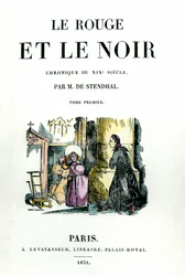 Title page of Stendhal