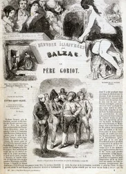 Title page of the original edition of Balzac