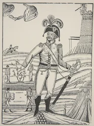 Tomb of Marlborough, c.1722