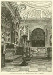 Tomb of Queen Anne Jagellon in the Cathedral of Krakow