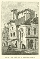 Tower of Pet-au-Diable, Rue du Tourniquet Saint-Jean