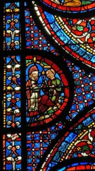 Two Men, One Seated