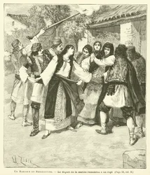 A Wedding in Herzegovina (engraving)