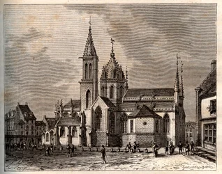 Valongnes - Normandie - engraving in 