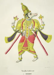 Varaha, Engraved by de Marlet