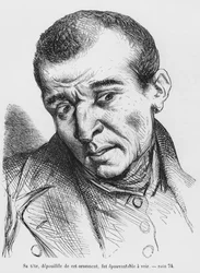 Vautrin arrested and identified, illustration from Splendors and Miseries of Courtesans by Honore de Balzac, published 1867