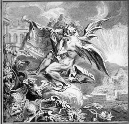 West Wind - Engraving
