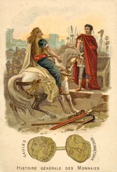 Vercingetorix Submitting to Julius Caesar, 52 BC