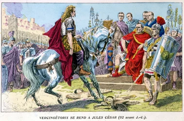 Vercingetorix goes to Julius Caesar (52 BC)