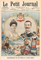 Victor-Emmanuel III of Italy and Queen Helene