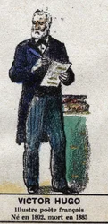 Victor Hugo, French writer. In 