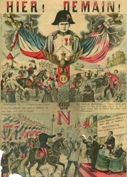 Victor Napoleon at the head of Bonapartists