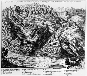 View of La Grande Chartreuse