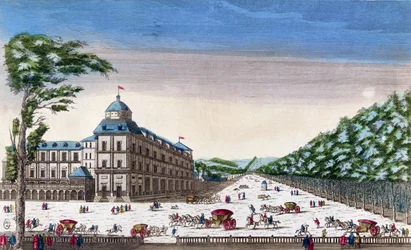 View of Schloss Esterhazy, Eisenstadt, Austria