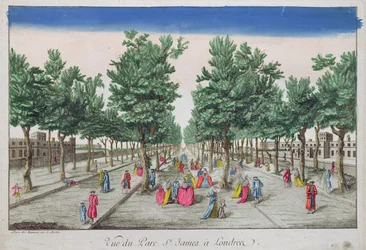 View of St. James Park, London