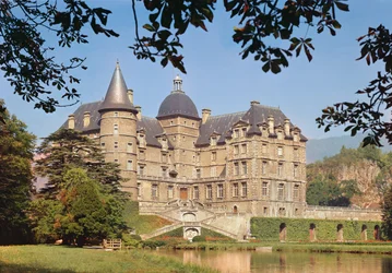 View of the Chateau de Vizille, built for the Constable of Lesdiguieres in 1611-19