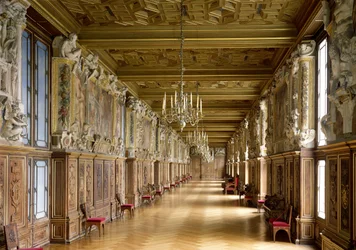 View of the Galerie Francois I, 1528-40