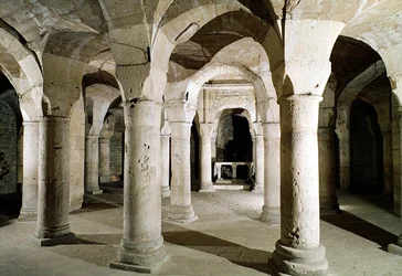 View of the crypt