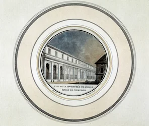 View of the Entrance of the Royal School of Surgery