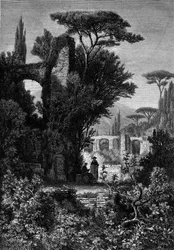 Villa Adriana, Ancient Villa Built by Roman Emperor Hadrian in the 2nd Century, Italy