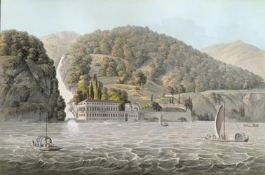 Villa Pliniana, Lake Como, 1803