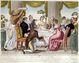 Wedding Meal, Garter Ritual