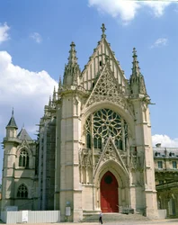 West facade of the chapel